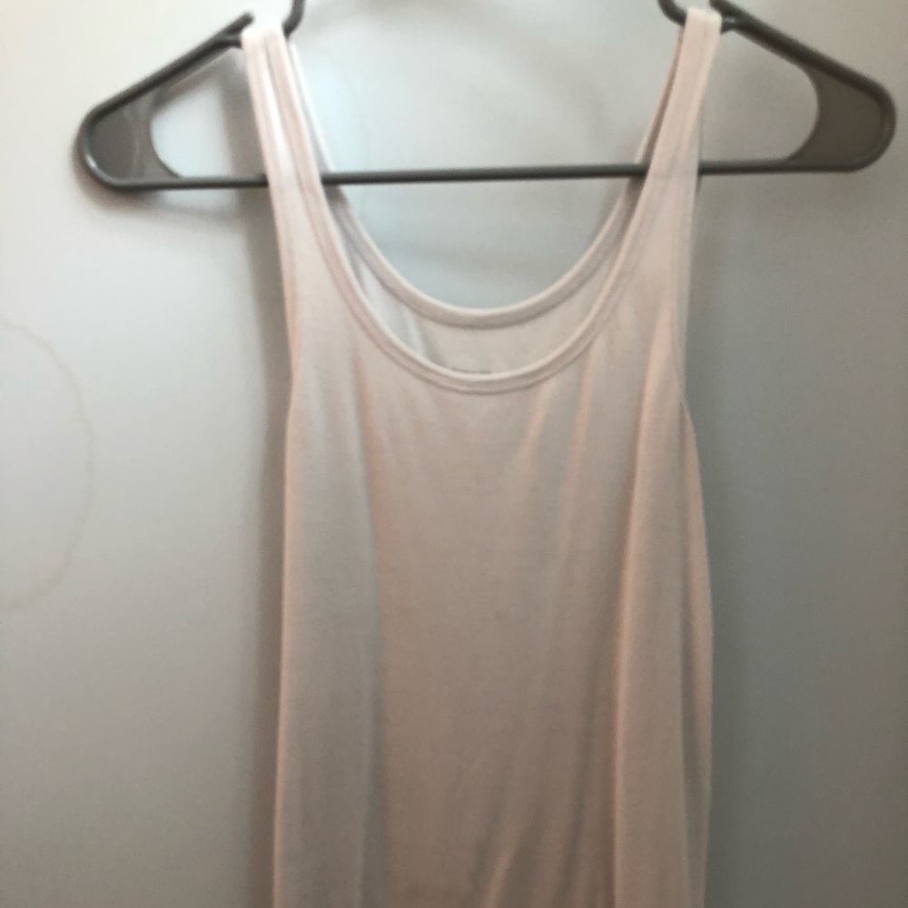White tank top